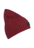 Men's maroon winter cap CZAMT-0011-49(Z23)