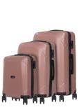 Set of suitcases on wheels 19'/24'/28' WALPC-0014-34(W24)