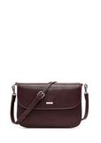 Burgundy women's shoulder bag TOREC-1262-4D(Z26)