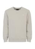 Cream men's sweatshirt with logo BLZMT-0057-66(W23)