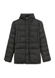 Black men's winter jacket KURMT-0379-99(Z25)