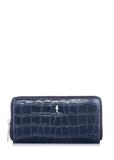 Women's large leather wallet croco PORES-0844-69(W23)