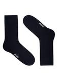 Long navy blue men's socks SKAMT-0019A-7E(W26)