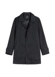 Men's black insulated jacket KURMT-0408-99(W26)