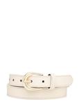 White leather women's belt PASDS-0303-0B(W26)
