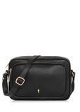 Black leather women's handbag TORES-1088-99(W25)