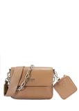Dark beige women's messenger bag TOREC-0767C-81(Z25)