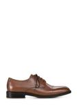 Men's leather shoes in cognac color BUTYM-0500-1F(W26)
