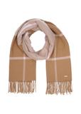 Large women's scarf in camel color SZADT-0100-1L(Z26)