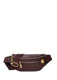 Burgundy women's waist bag TOREC-1338-4D(Z26)