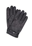 Men's leather gloves with wool lining REKMS-0092-99(Z26)