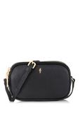 Small black leather women's handbag TORES-0466C-99(W25)