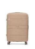 Medium suitcase on wheels WALPP-0022-86-24(W25)