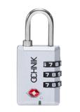 Silver TSA Combination Padlock AW-015-0002-92(W25)