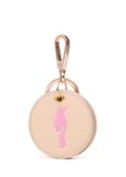 Cream keychain with mirror BRELOK-0216-16(Z25)
