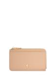 Beige small leather women's wallet PORES-0978R-1B(W26)