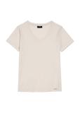 Beige Women's Chest T-Shirt TSHDT-0118A-80(Z25)