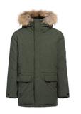 Men's winter jacket in olive color KURMT-0395-51(Z25)