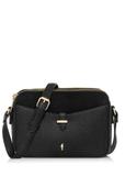 Black women's handbag with strap TOREC-0830B-99(Z25)
