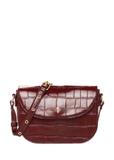 Red small croco shoulder bag TOREC-1244-4C(Z26)