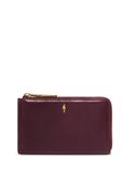 Burgundy leather women's wallet PORES-0997-4D(Z26)