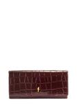 Leather burgundy women's wallet PORES-0889B-49(Z25)