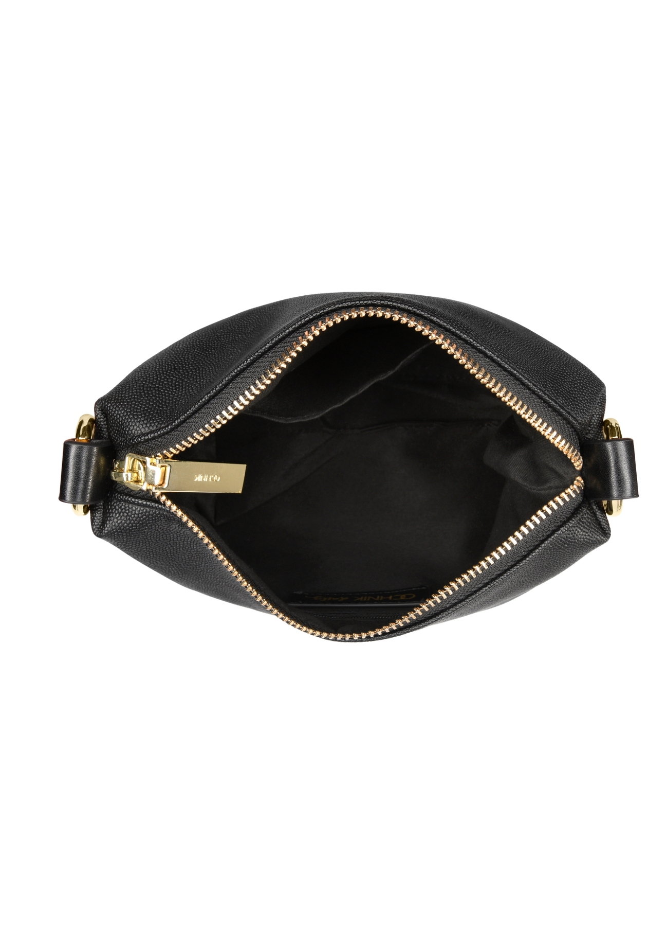 Small black unpadded handbag for women TOREC-0882-99(W24)-05
