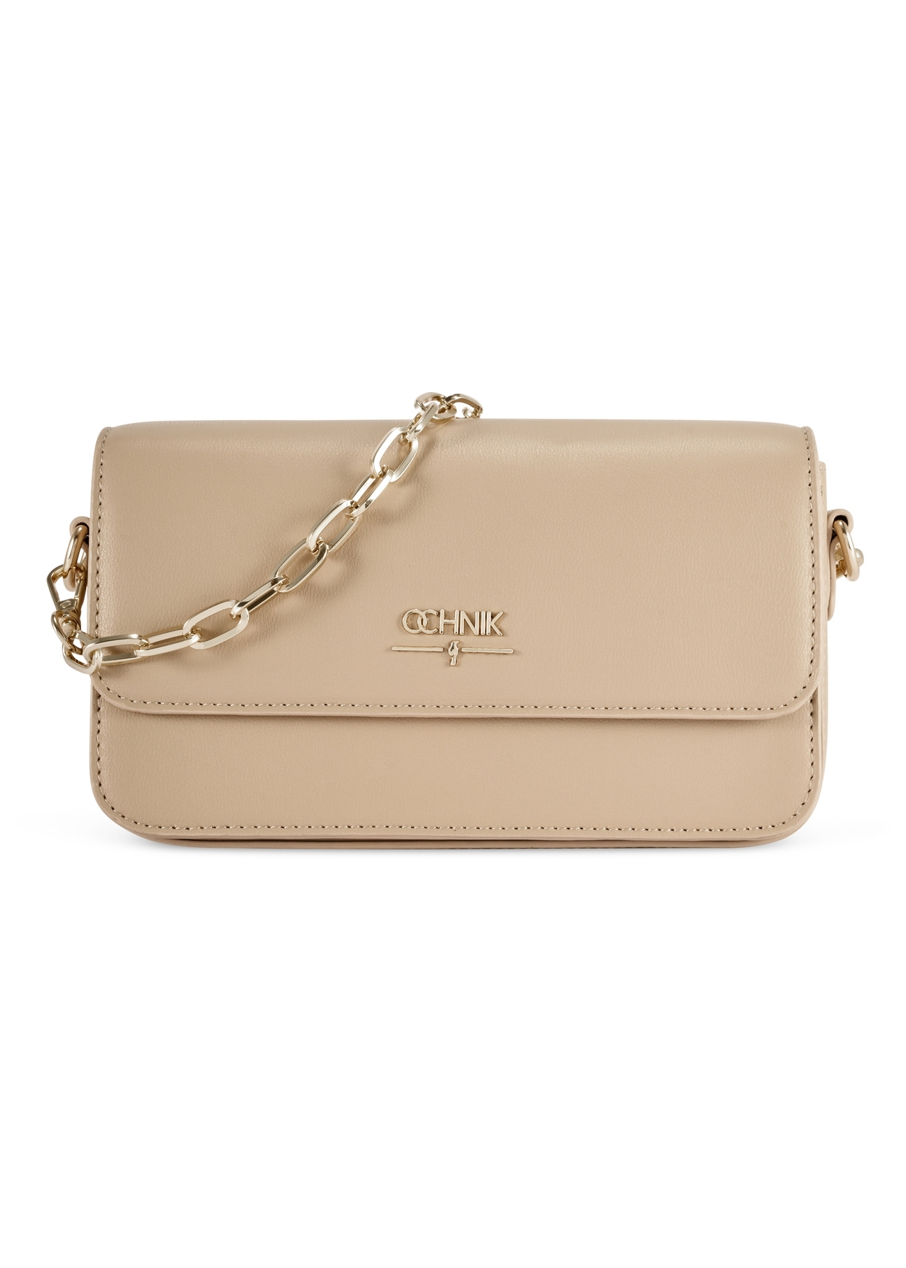 Small beige women's handbag TOREC-1171-1B(W26)
