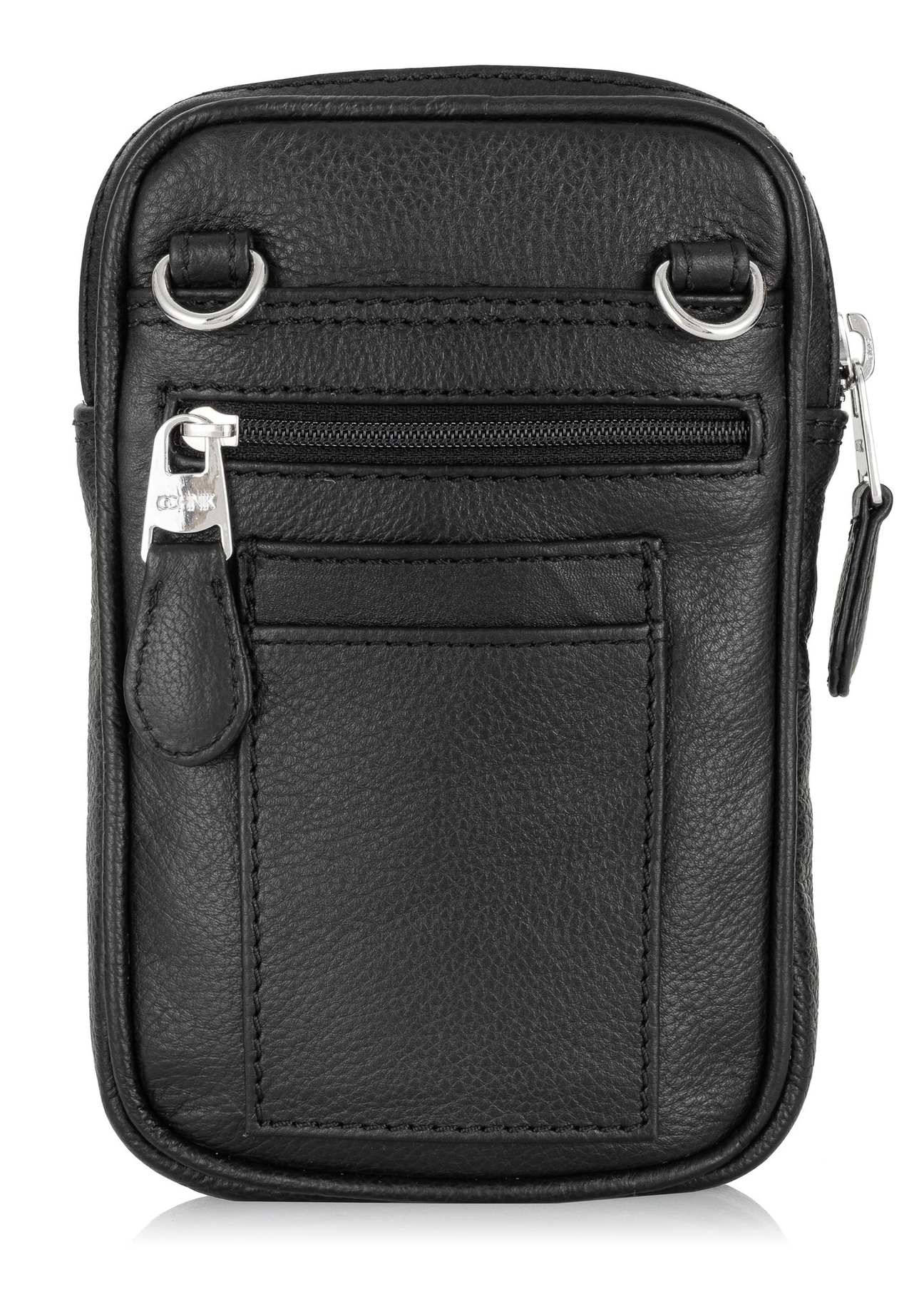 Men's leather pea sachet PORMS-0515-99(W23)-03