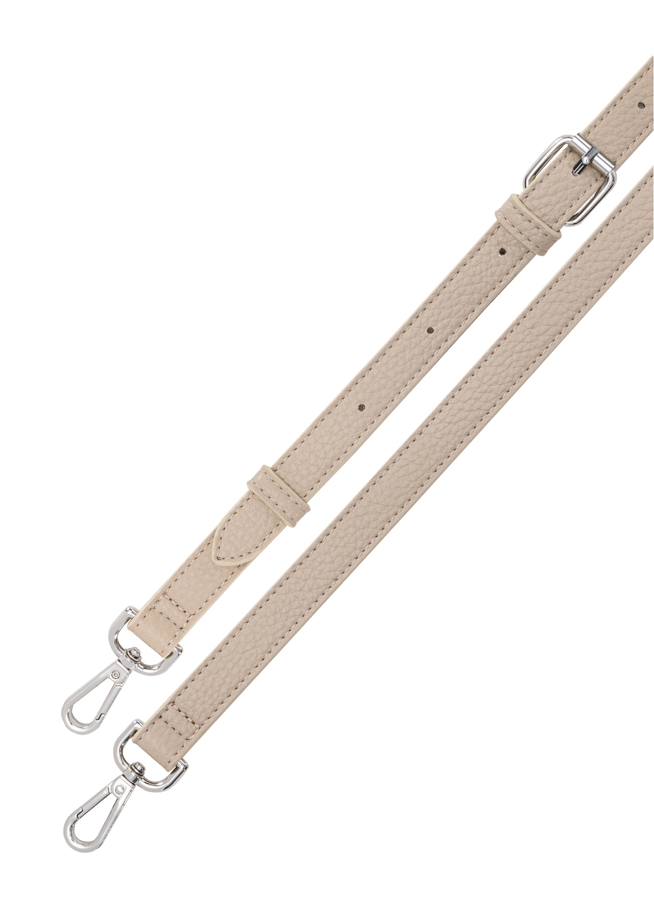 Cream purse handbag TOREC-0886A-80(Z25), view of the product stripes on a white background.