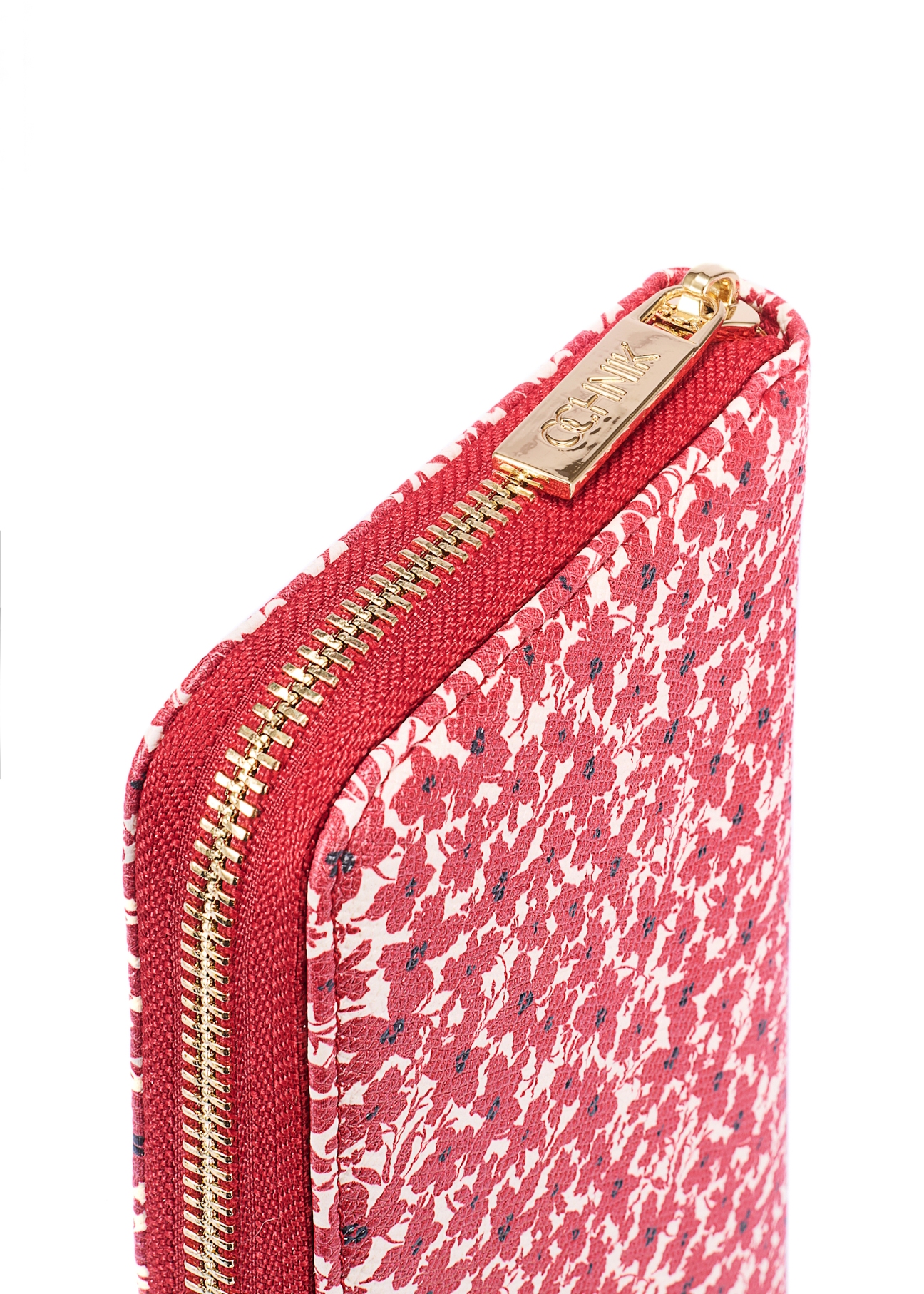Large women's wallet with flowers POREC-0403-42(W25)