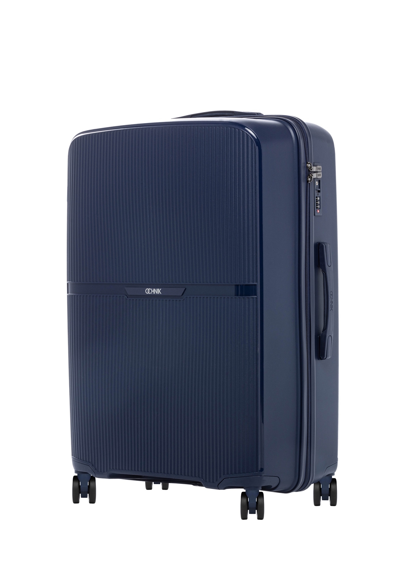 Large suitcase on wheels WALPP-0026-7D-28(W26), diagonal product view on a white background.