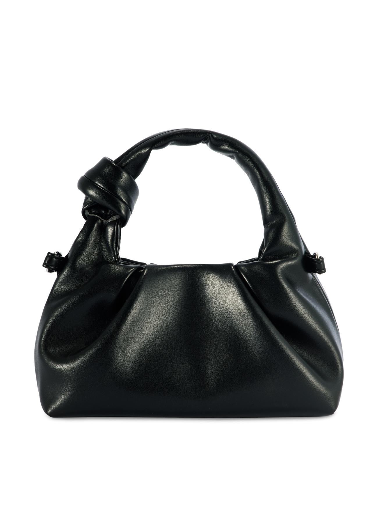 Small women's handbag with chain TOREC-1095-99(Z25), product view from the back on a white background.