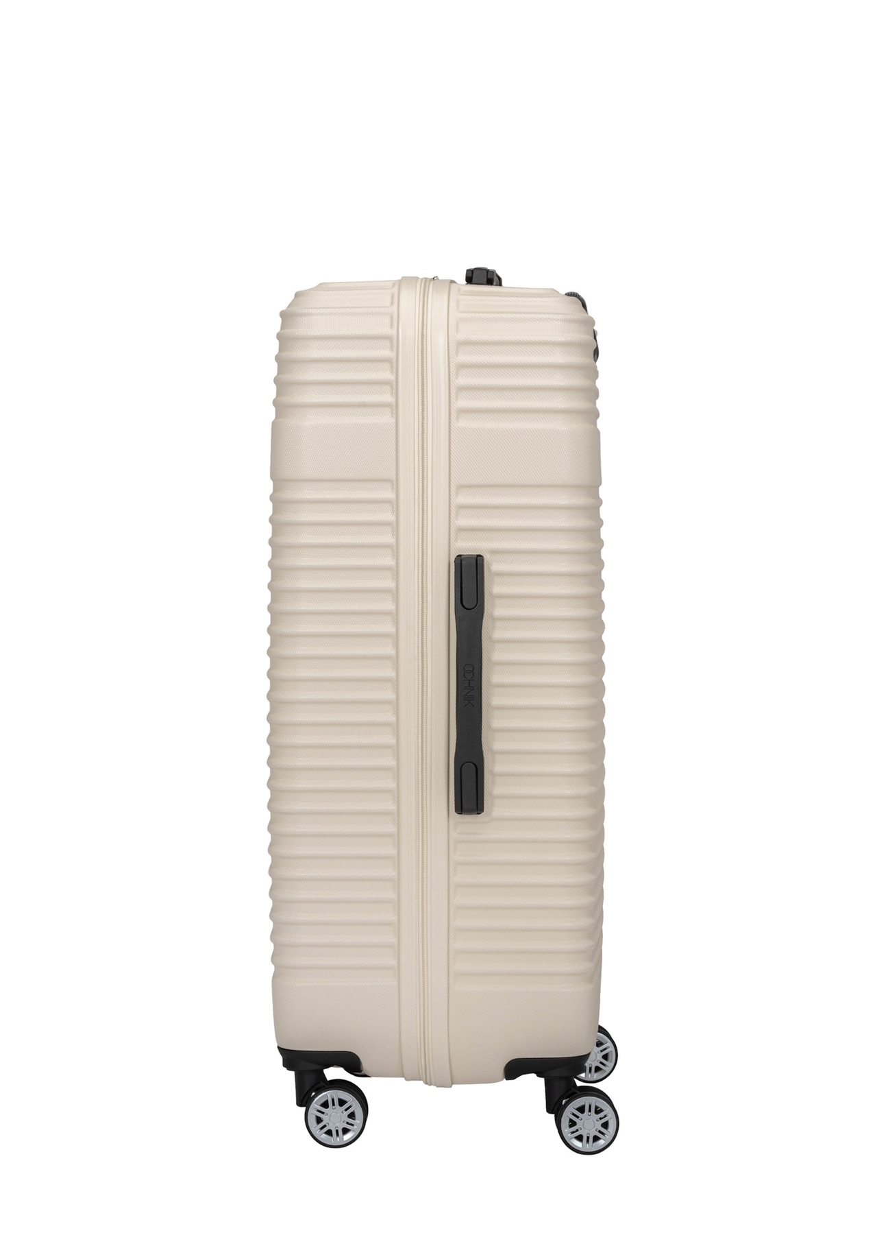 Large suitcase on wheels WALAB-0040-0C-28(W26), side view of the product on a white background.