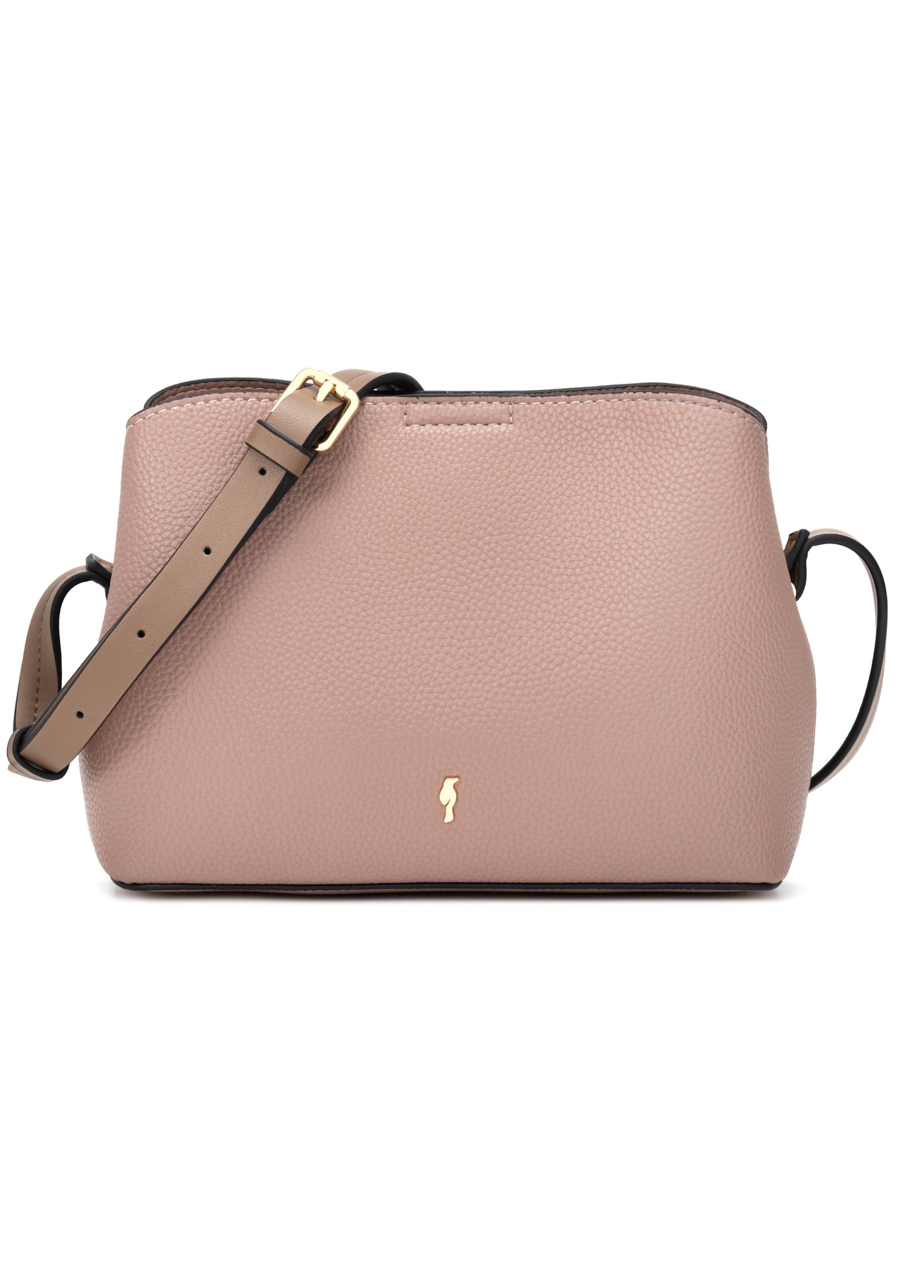 Pink small women's handbag TOREC-0768-5A(W26), front product view on white background.