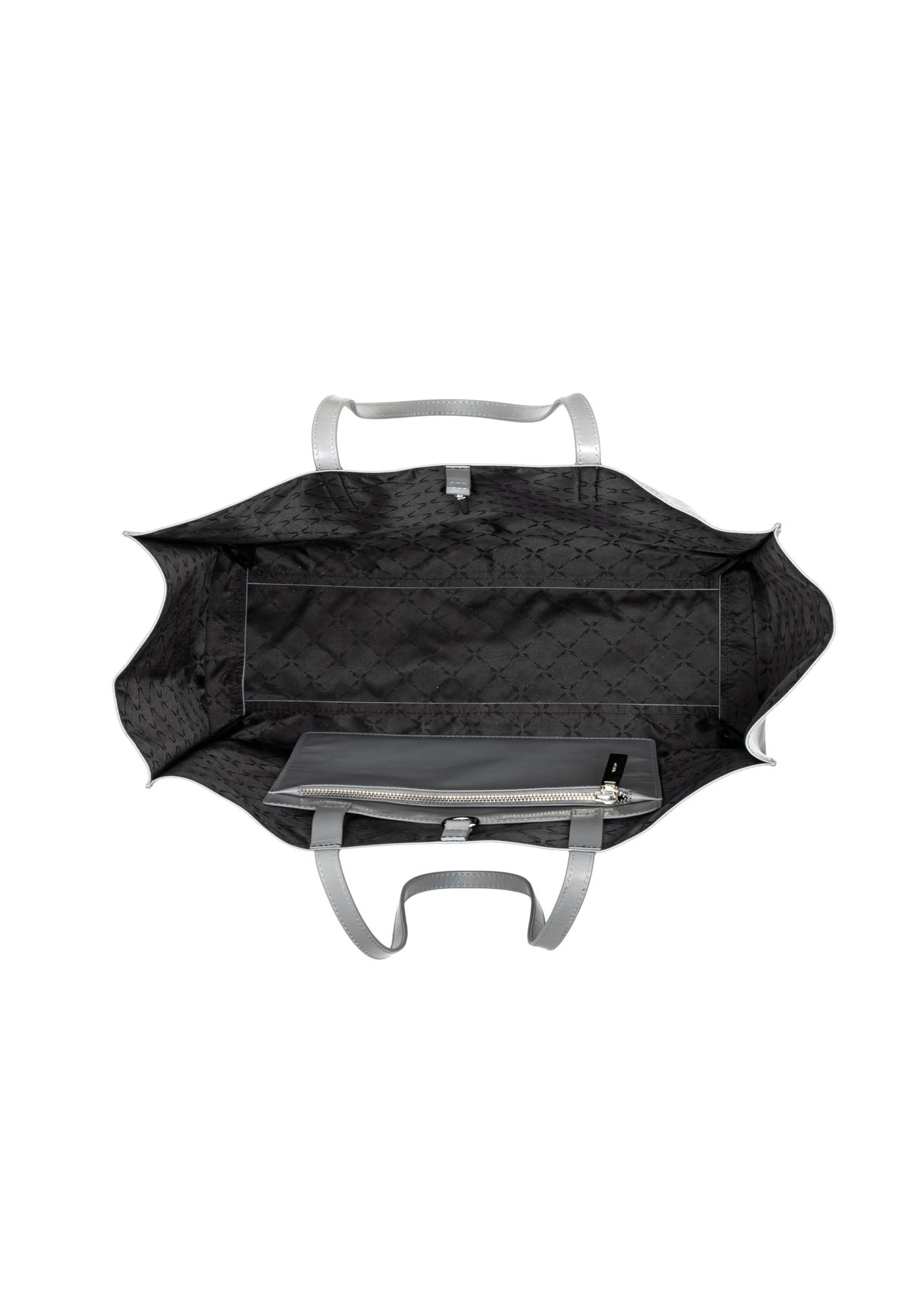 Graphite leather women's handbag TORES-1435-9D(Z26)