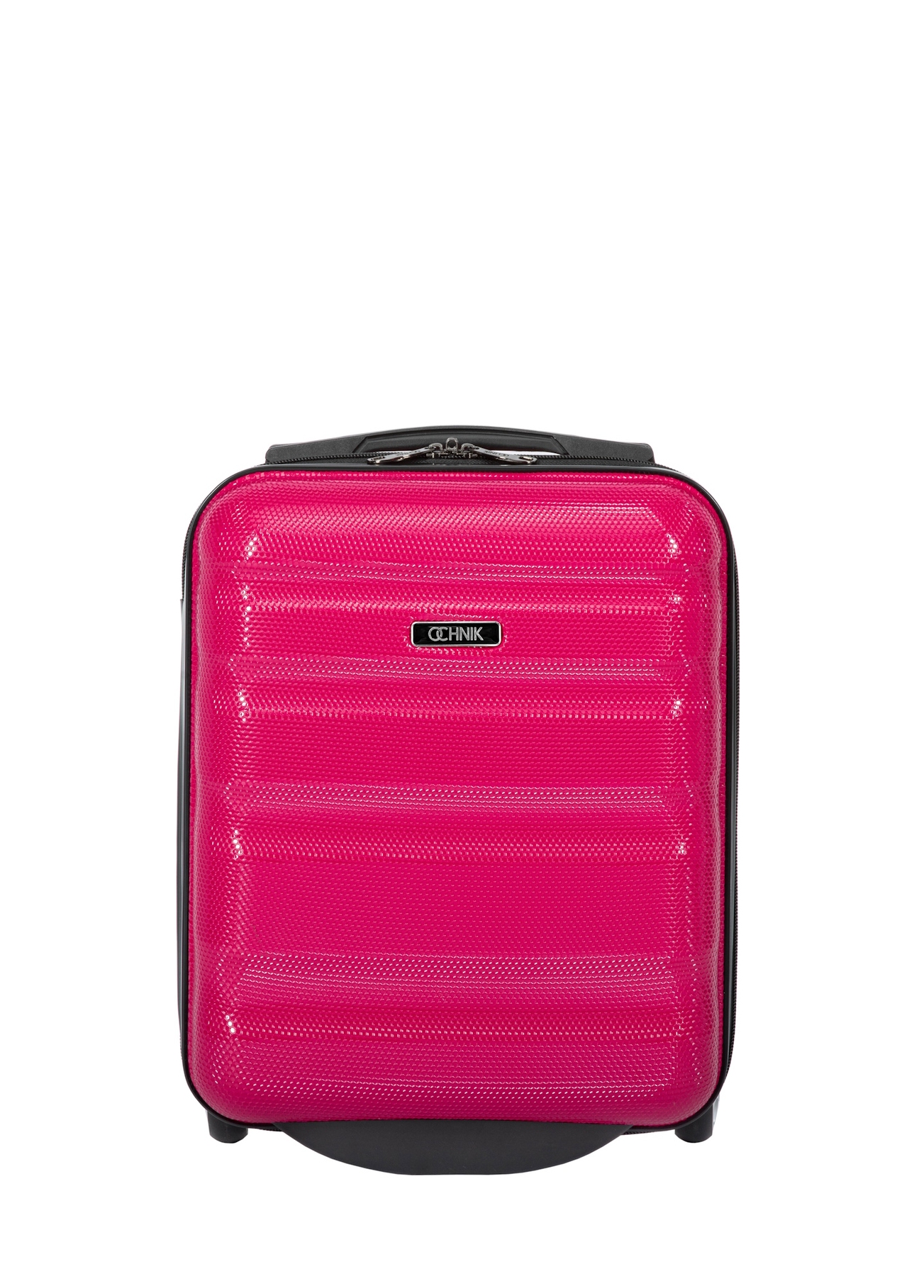 Cabin suitcase on wheels WALPC-0012-5E-16(W26), front view of the product on a white background.