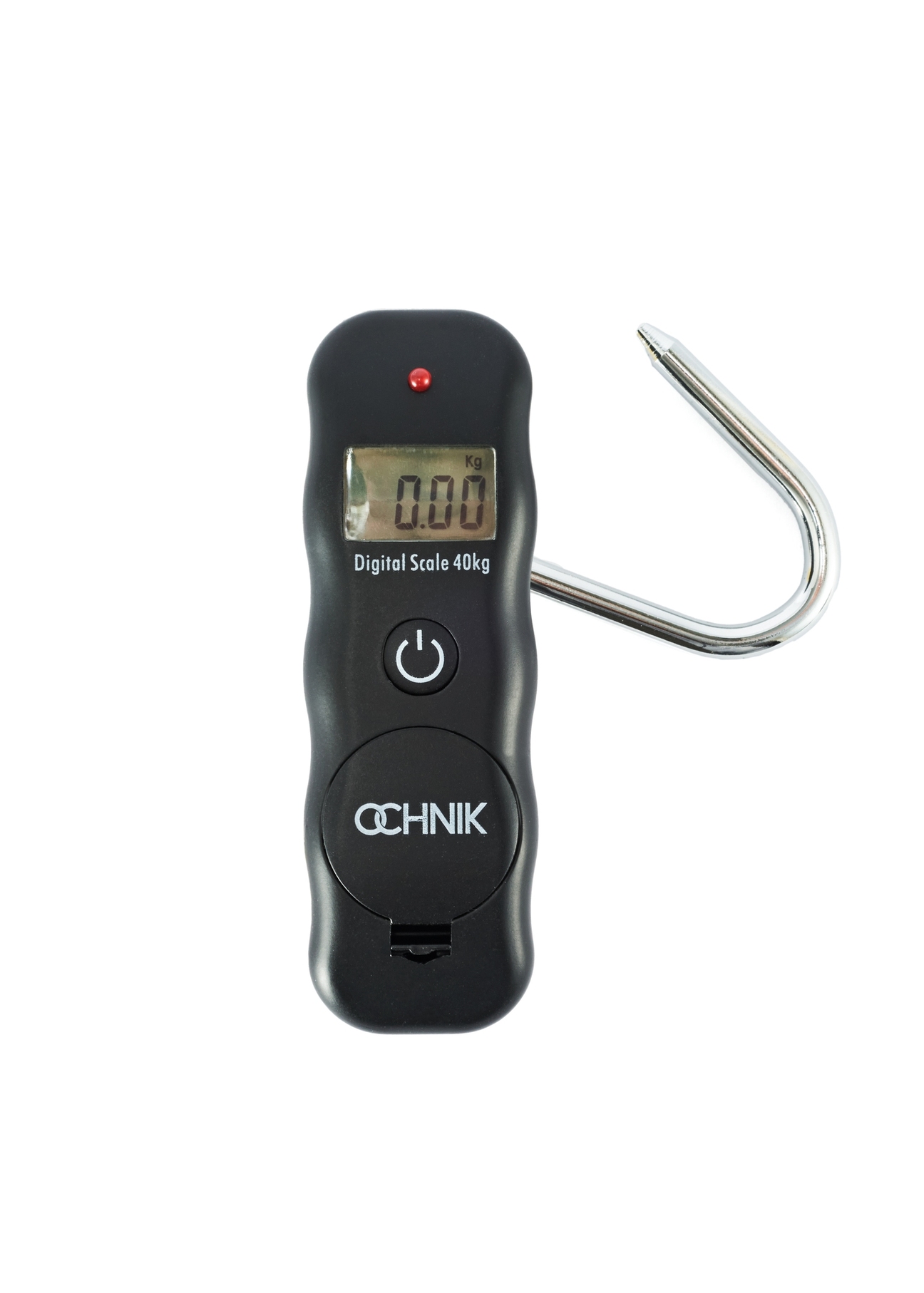Digital luggage scale AW-010-0001-99(W25), product front view without packaging on white background.