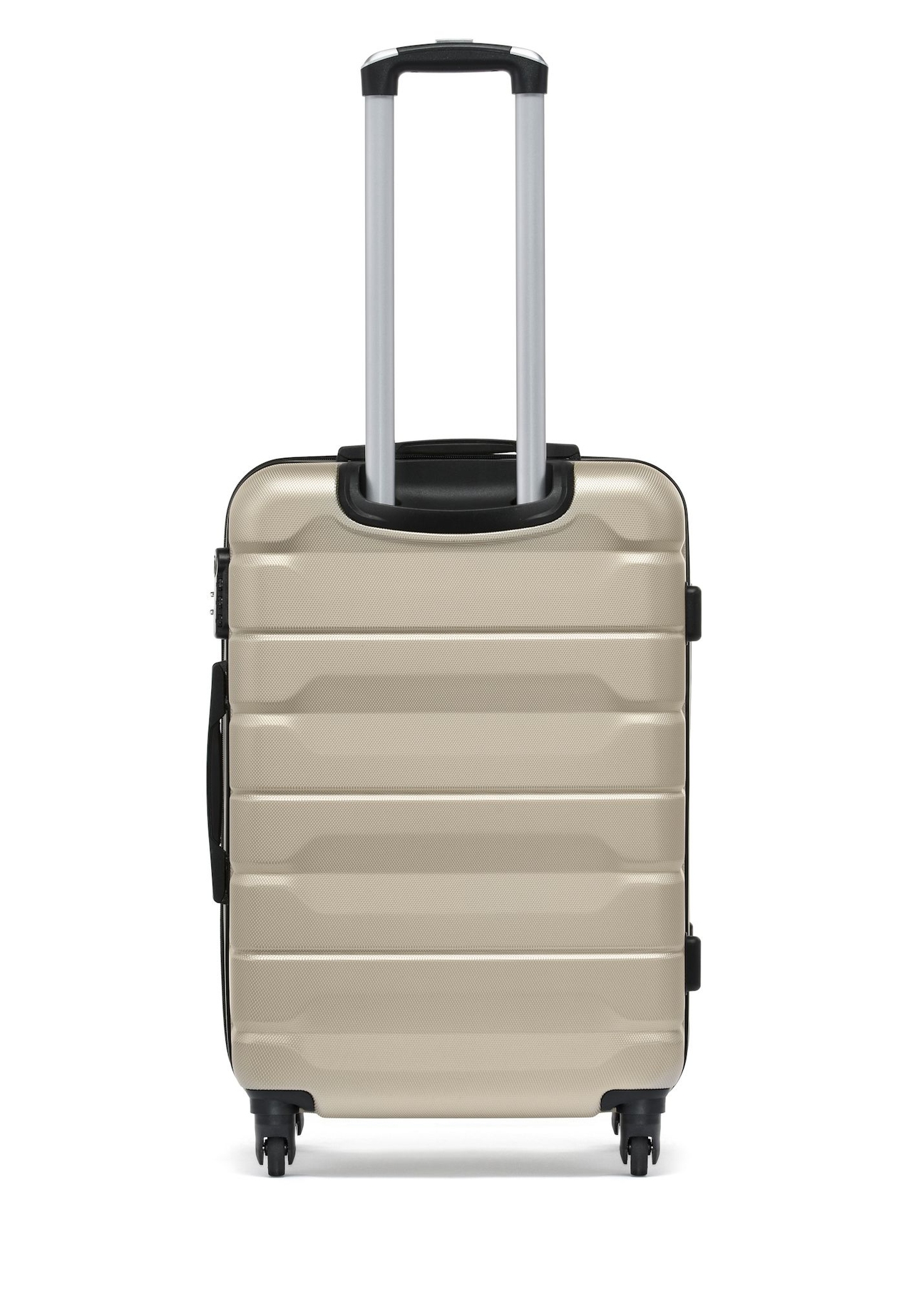 Set of 19''/24''/28'' trolley suitcases WALAB-0067-0X(W26), back view of the product on a white background.