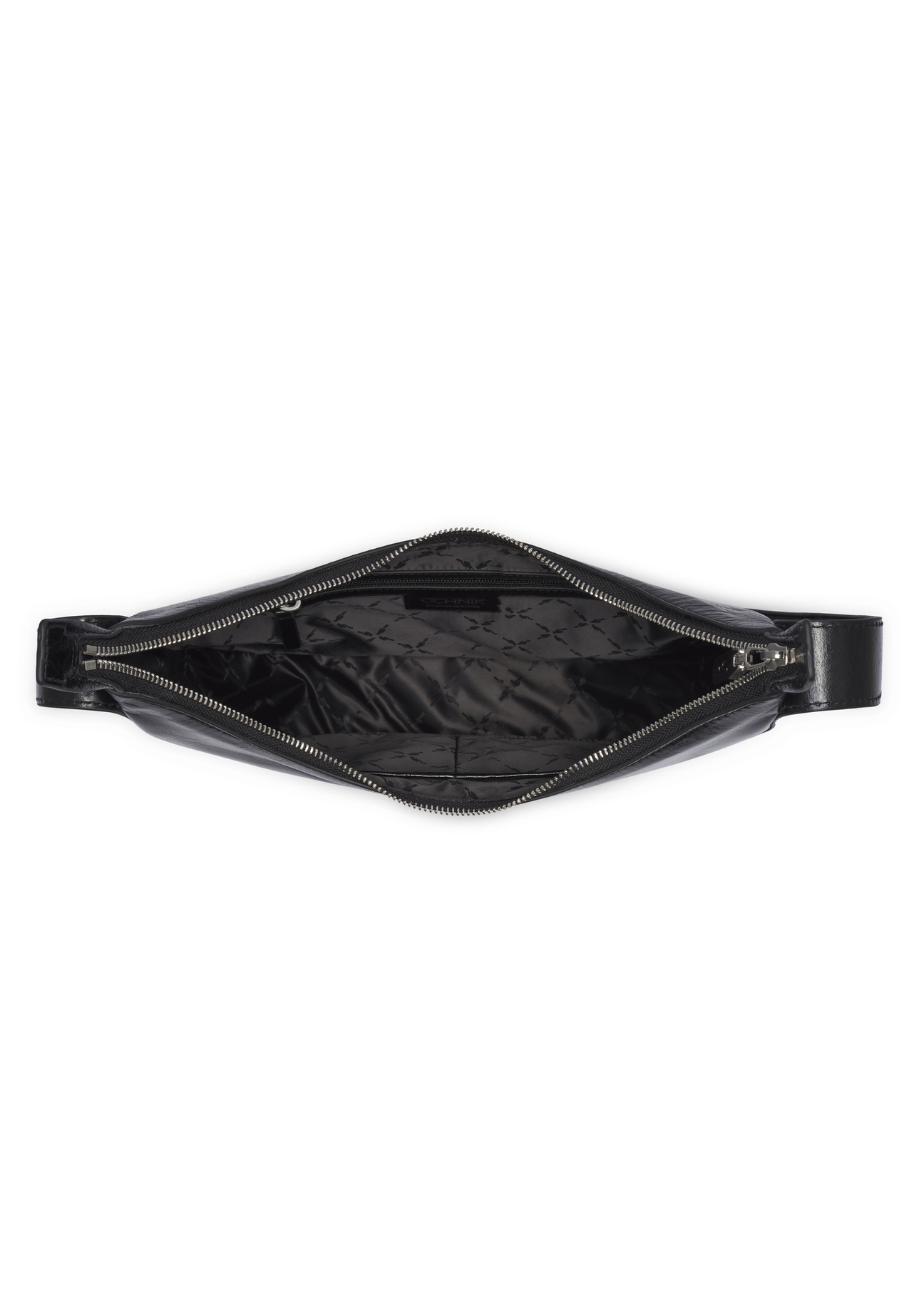 Women's glossy hobo bag TORES-1366-9F(Z26), product view inside on white background.