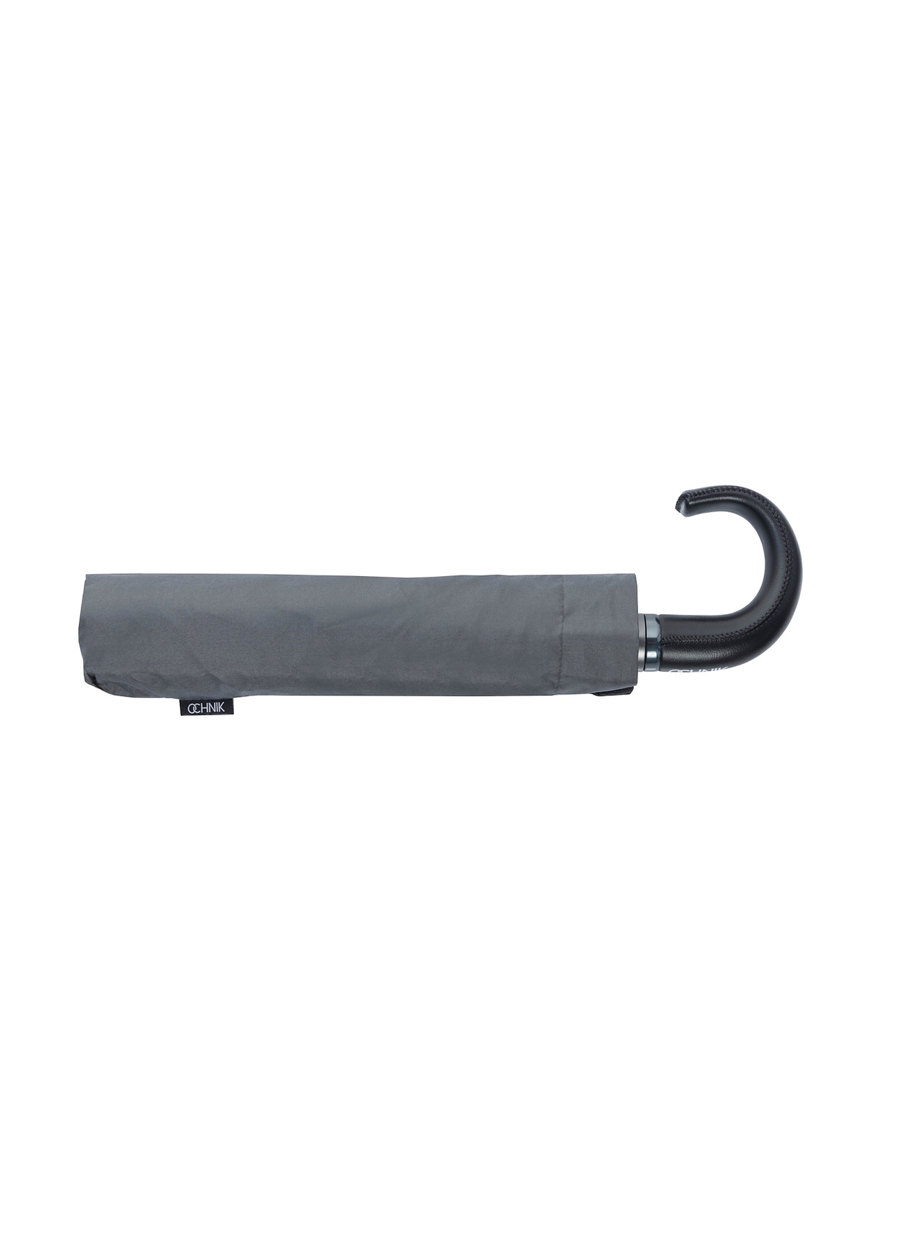 Gray men's umbrella PARSM-0002-95(W25), view of the folded product on a white background.