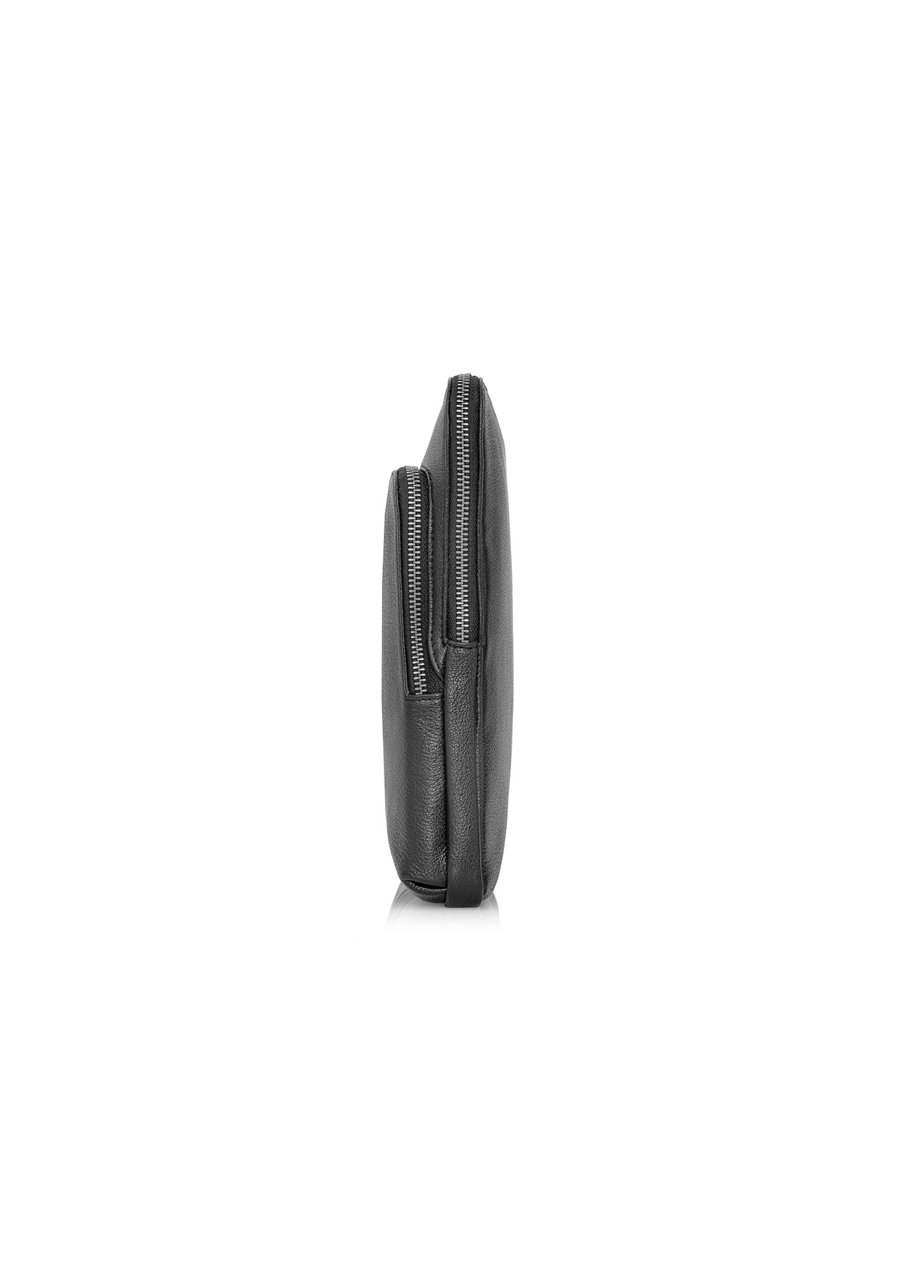 Black leather laptop briefcase TORMS-0455-99(W25)