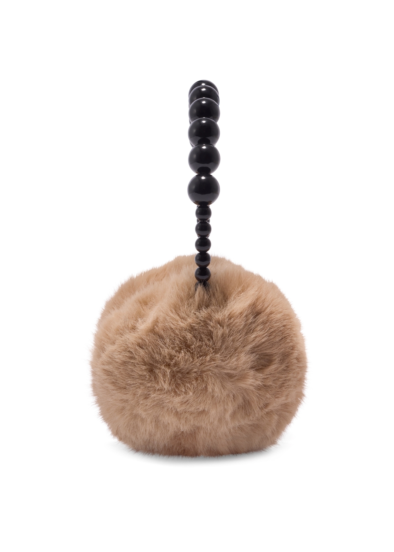 Beige women's earmuffs NAUDP-0001-81(Z26)