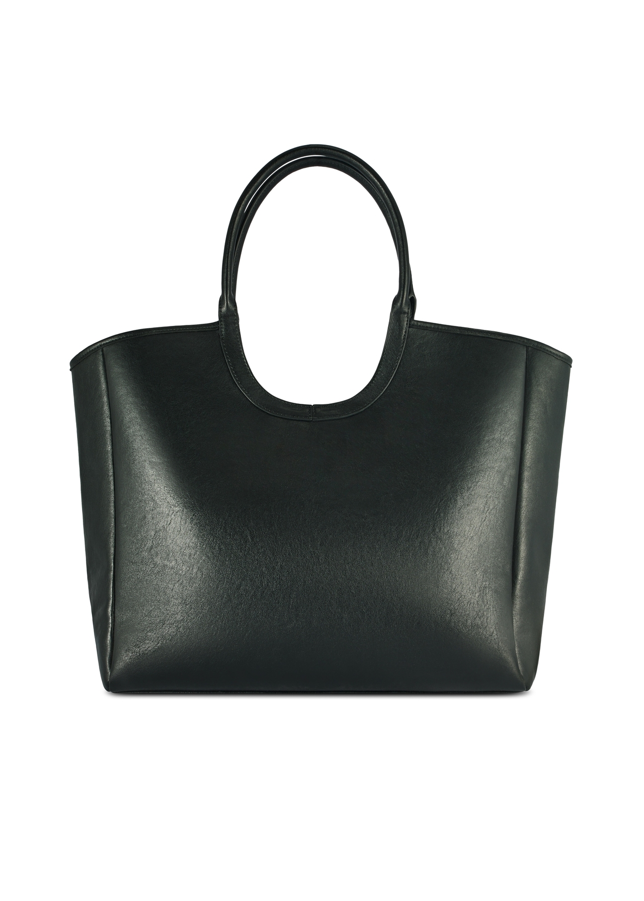 Spacious women's bag TOREC-1084-99(Z25), product view from the back on a white background.