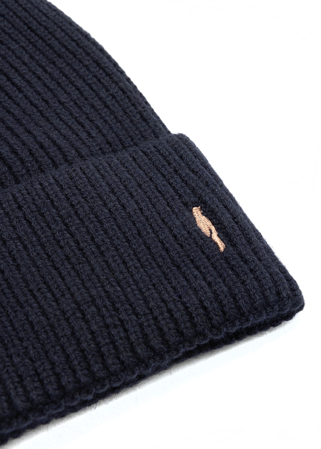 Dark navy blue men's cap CZAMT-0084-68(Z25), close-up of the product detail on a white background.