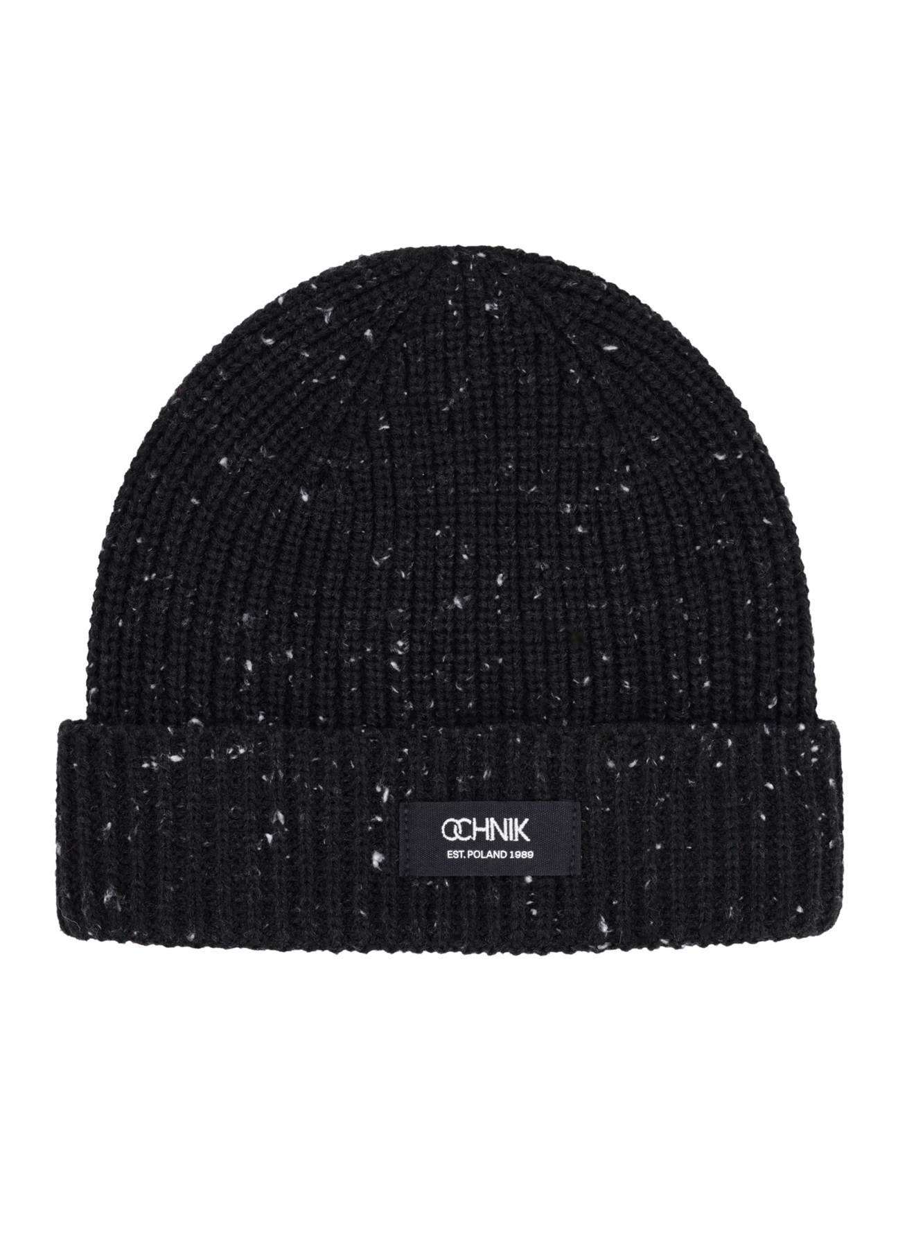 Black men's cap CZAMT-0093-99(Z26), front product view on white background.