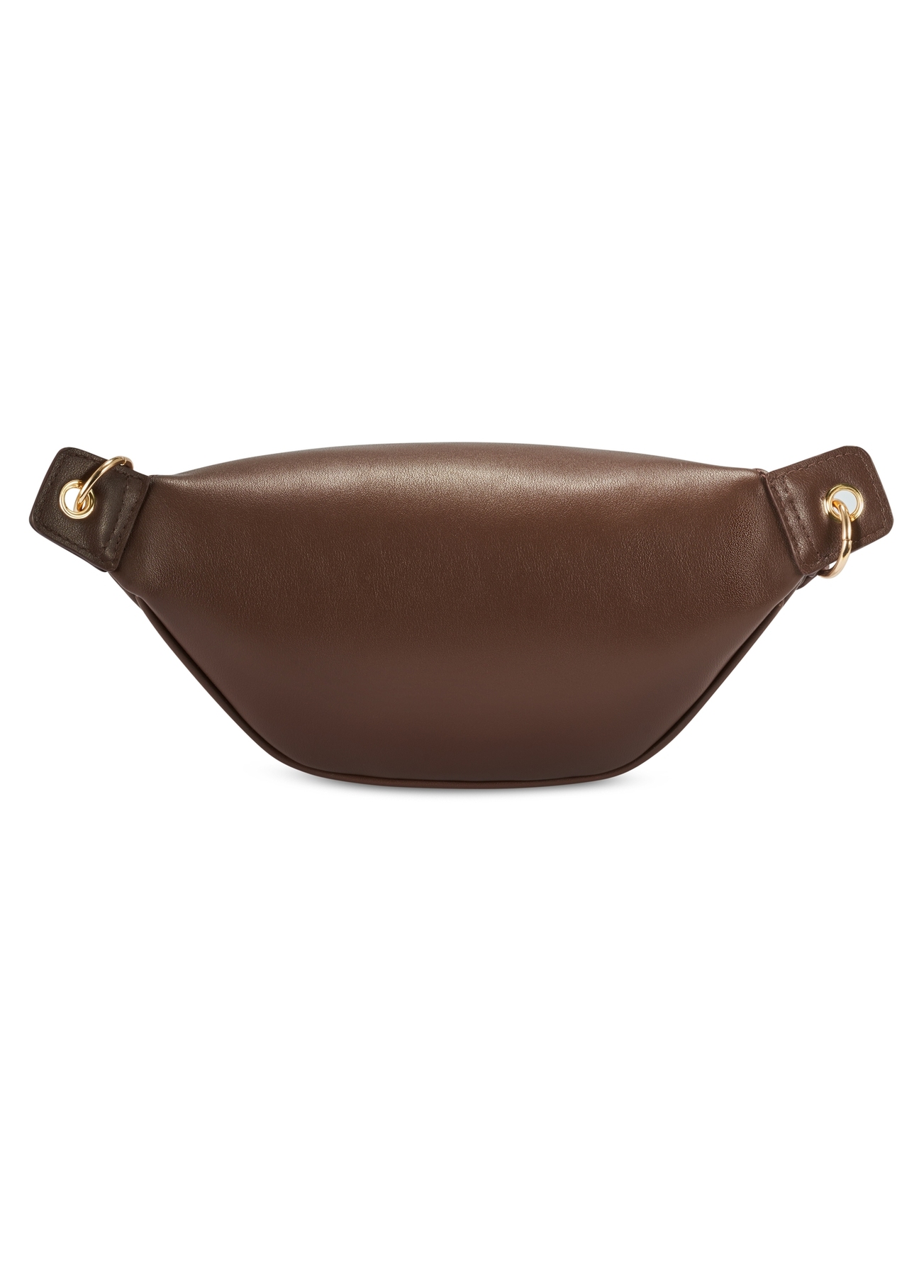 Brown women's waist bag TOREC-0788C-89(Z25), product view from the back on a white background.