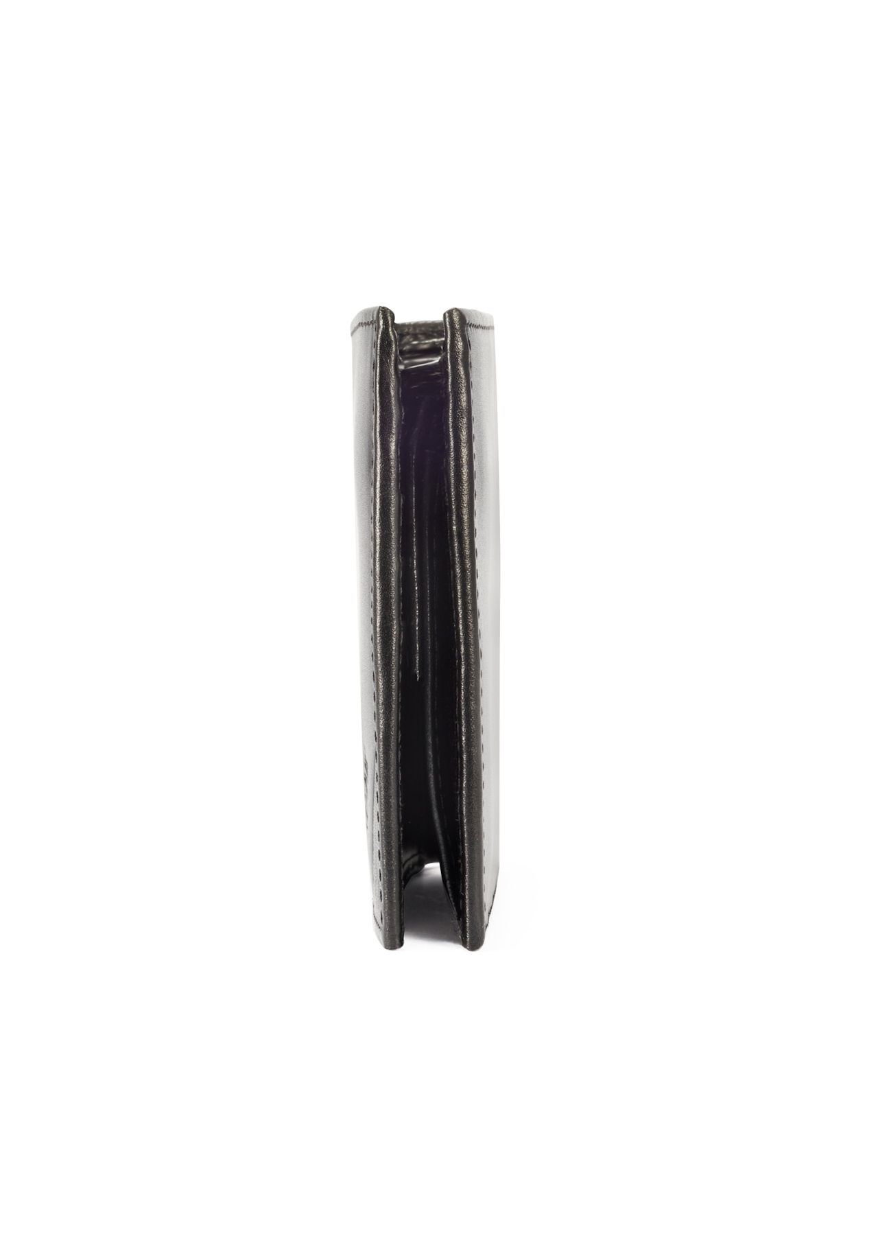 Men's leather wallet in black PORMS-0636-99(W25)
