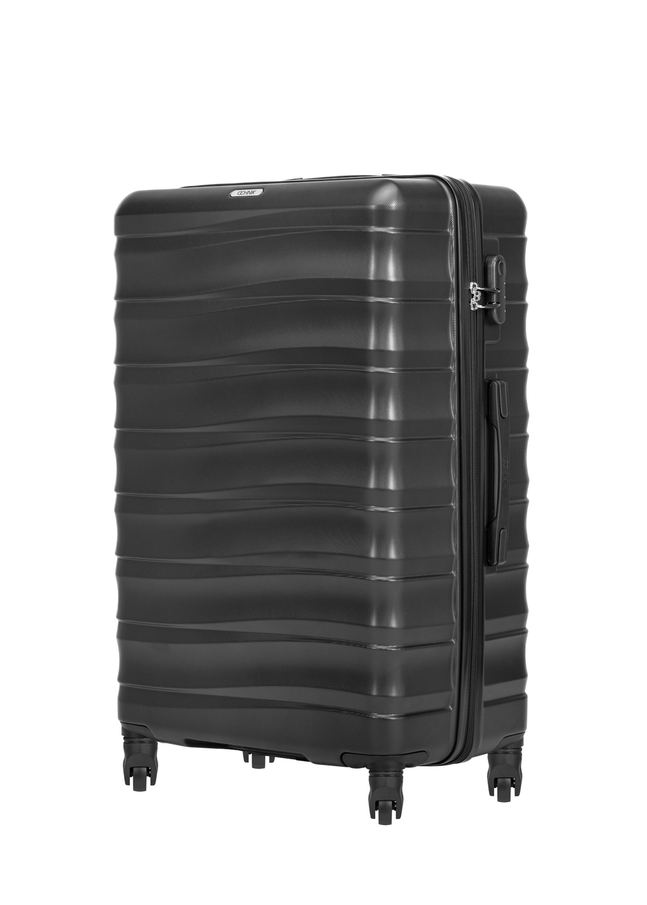 Large suitcase on wheels WALAB-0081-99-28(W26), diagonal product view on a white background.