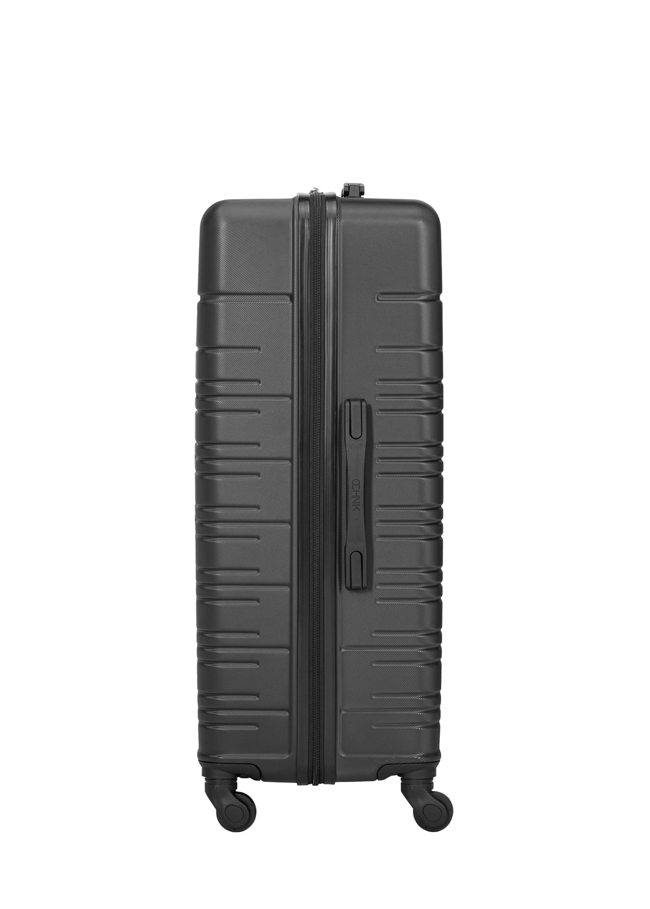 Large suitcase on wheels WALAB-0083-99-28(W26) - side view of the product, on a white background.